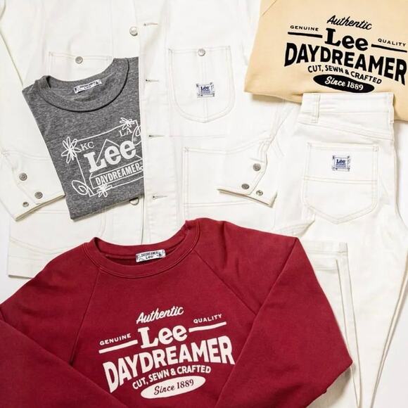 DAYDREAMER x LEE Genuine Quality Sweatshirt in Khaki Size M New w/ Tag MSRP $120 - Picture 14 of 16